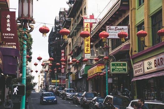 Chinatown in San Francisco