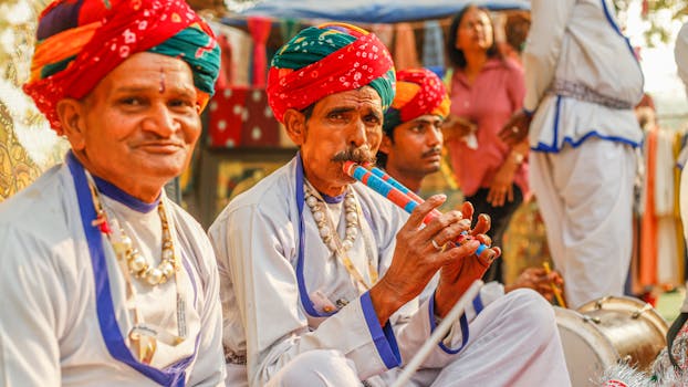 Folk music performance in San Francisco