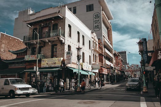 Historic Chinatown in San Francisco